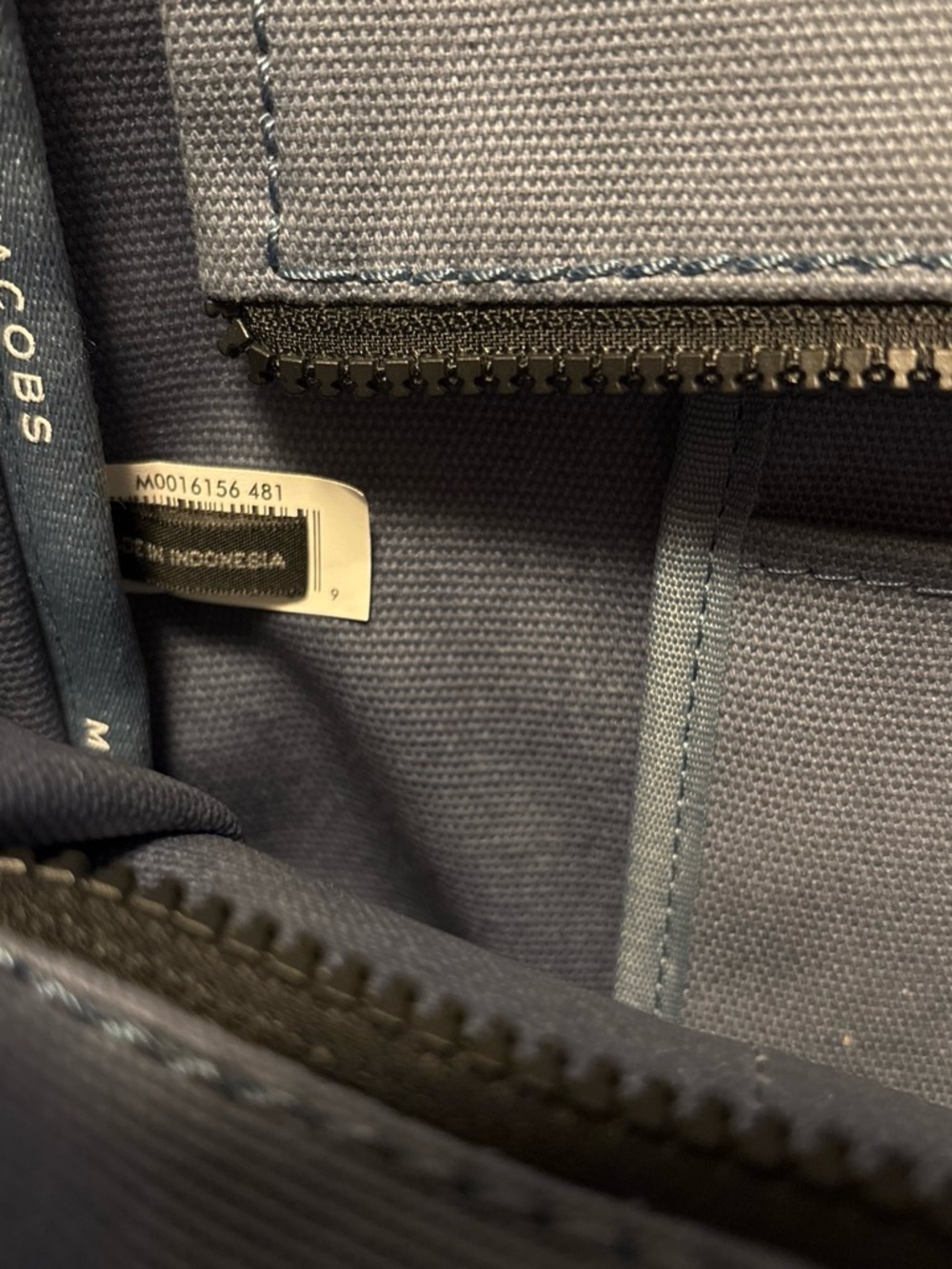 Marc Jacobs Large Blue THE TOTE BAG - Picture 5 of 8